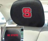 Custom NC State Head Rest Cover 10 Inches x 13 Inches - 20859