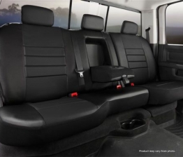 Custom Fia SL62-44BLK/BLK LeatherLite Custom Seat Cover