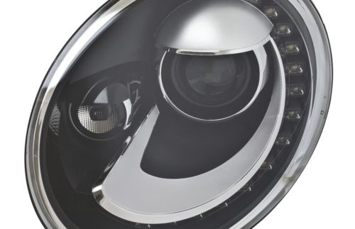 Custom Headlight Assembly HELLA 010793751 fits 14-16 VW Beetle