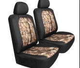 Custom Pilot Automotive Canvas Camo Seat Covers Sold in Pair Car Truck SUV Quantity 2