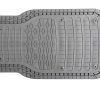 Custom Pilot Automotive Platinum 4 Piece 2-in-1 Combo Floor Gray Mats for SUV Car Van