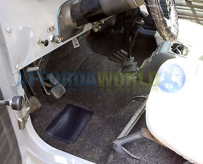 Custom 1987-1995 Wrangler YJ BedRug Floor Liner Mat Front/Rear Complete Protection Kit