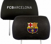 Custom FC Barcelona 2-Pack Auto Car Truck Embroidered Headrest Covers