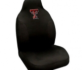 Custom Texas Tech Red Raiders  Embroidered Seat Cover