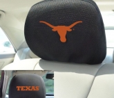 Custom University of Texas Longhorns Embroidered Head Rest Covers