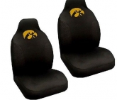 Custom Iowa Hawkeyes Set of 2 Embroidered Seat Covers