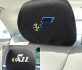 Custom Set of 2 Utah Jazz Head Rest Covers