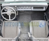 Custom 1976-1980 Wrangler CJ-7 W/Gussets BedRug Complete Floor Liner Mat Protection Kit