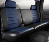 Custom Fia SL62-19BLUE LeatherLite Custom Seat Cover Fits 09-10 F-150