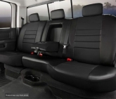 Custom Fia SL62-21BLK/BLK LeatherLite Custom Seat Cover