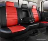 Custom Fia SL62-44RED LeatherLite Custom Seat Cover Fits Ram 1500 Ram 2500 Ram 3500