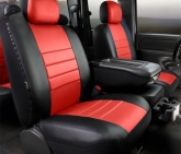 Custom Fia SL67-17RED LeatherLite Custom Seat Cover Fits 04-08 F-150