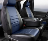 Custom Fia SL67-19BLUE LeatherLite Custom Seat Cover Fits 04-08 F-150