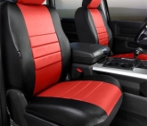 Custom Fia SL69-13RED LeatherLite Custom Seat Cover Fits 04-06 Durango
