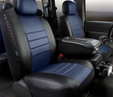 Custom Fia SL69-5BLUE LeatherLite Custom Seat Cover Fits Ram 1500 Ram 2500 Ram 3500