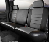 Custom Fia SL62-86GRAY LeatherLite Custom Seat Cover Fits 16-18 Tacoma Tundra