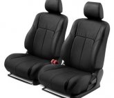 Custom Ram 2500 2011-2012 Leathercraft Leather 2nd Row Black Seat Covers