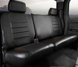 Custom Fia SL62-16BLK/BLK LeatherLite Custom Seat Cover