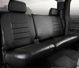 Custom Fia SL62-25BLK/BLK LeatherLite Custom Seat Cover