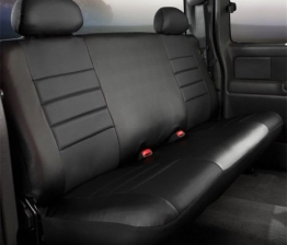 Custom Fia SL62-43BLK/BLK LeatherLite Custom Seat Cover