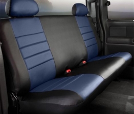 Custom Fia SL62-46BLUE LeatherLite Custom Seat Cover Fits 05-07 Caravan Grand Caravan
