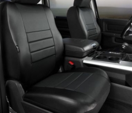 Custom Fia SL67-13BLK/BLK LeatherLite Custom Seat Cover