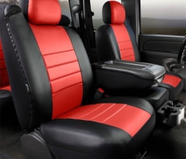 Custom Fia SL67-17RED LeatherLite Custom Seat Cover Fits 04-08 F-150