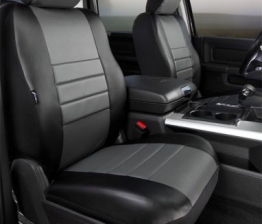 Custom Fia SL69-72GRAY LeatherLite Custom Seat Cover Fits Wrangler (LJ) Wrangler (TJ)