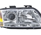Custom Headlight Assembly Front Right HELLA 007822061 fits 98-00 Audi A6 Quattro