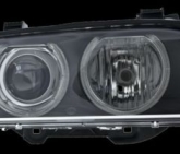 Custom Headlight Assembly Right HELLA 008053061 fits 01-03 BMW 525i