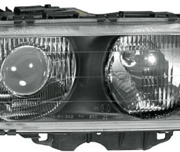 Custom Headlight Assembly Front Right HELLA 010066021 fits 95-98 BMW 740iL