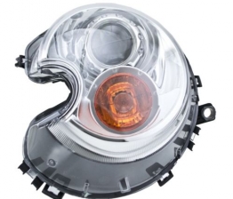 Custom Headlight Assembly HELLA 354477291 fits 07-14 Mini Cooper