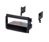 Custom Radio Dash Mounting Installation Kit Single-DIN w/Pocket for Hyundai/Sonata