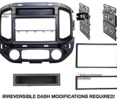 Custom Car Radio Stereo CD Player Dash Install Mounting Trim Bezel Panel Kit Mount