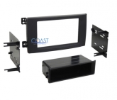 Custom Car Radio Stereo Single Double Din Dash Kit for 2008-2010 Smart For Two Fortwo 