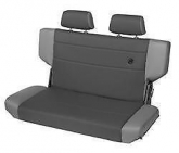 Custom Bestop TrailMax 2 Rear Bench Seat 97-06 Jeep Wrangler TJ Charcoal Fabric