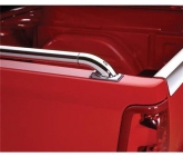 Custom Putco Truck Bed Side Rail 59884; SSR Polished Stainless Steel for Toyota Tundra